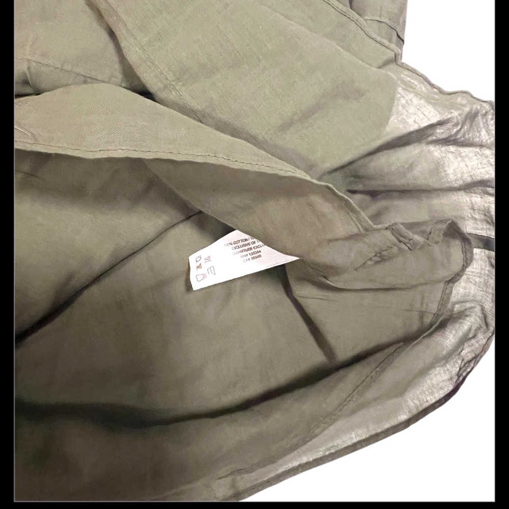 New with tags Skin dress coverup in Olive Branch.  Size 2 = medium - Picture 5 of 6